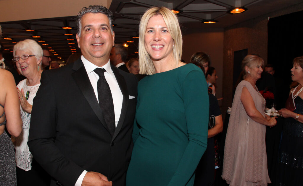 and Heidi Hauver at the NAC Gala held at the National Arts Centre on Saturday