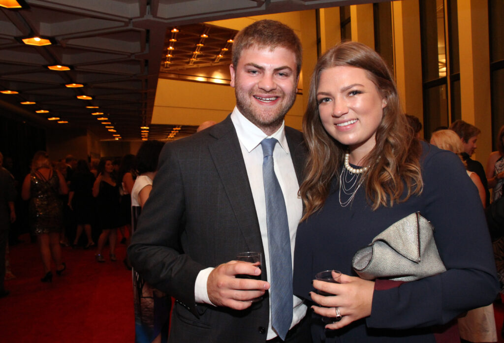 Chris Sarellas and his wife